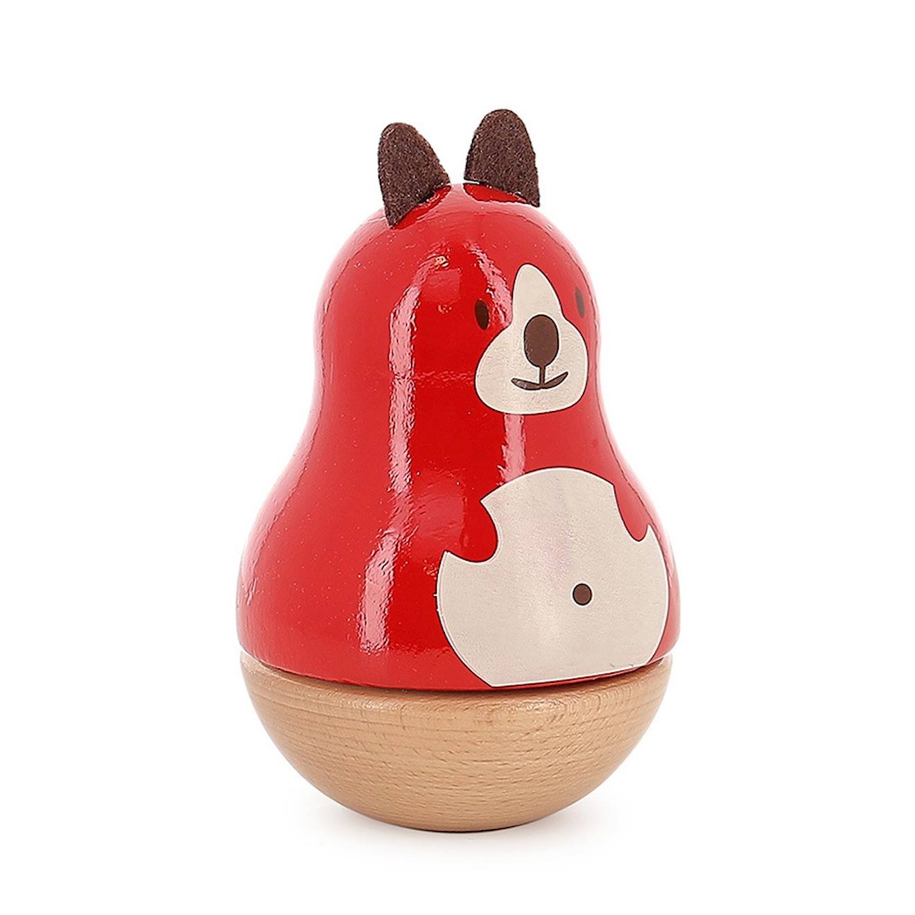 Boîte à musique lucien le chien rouge