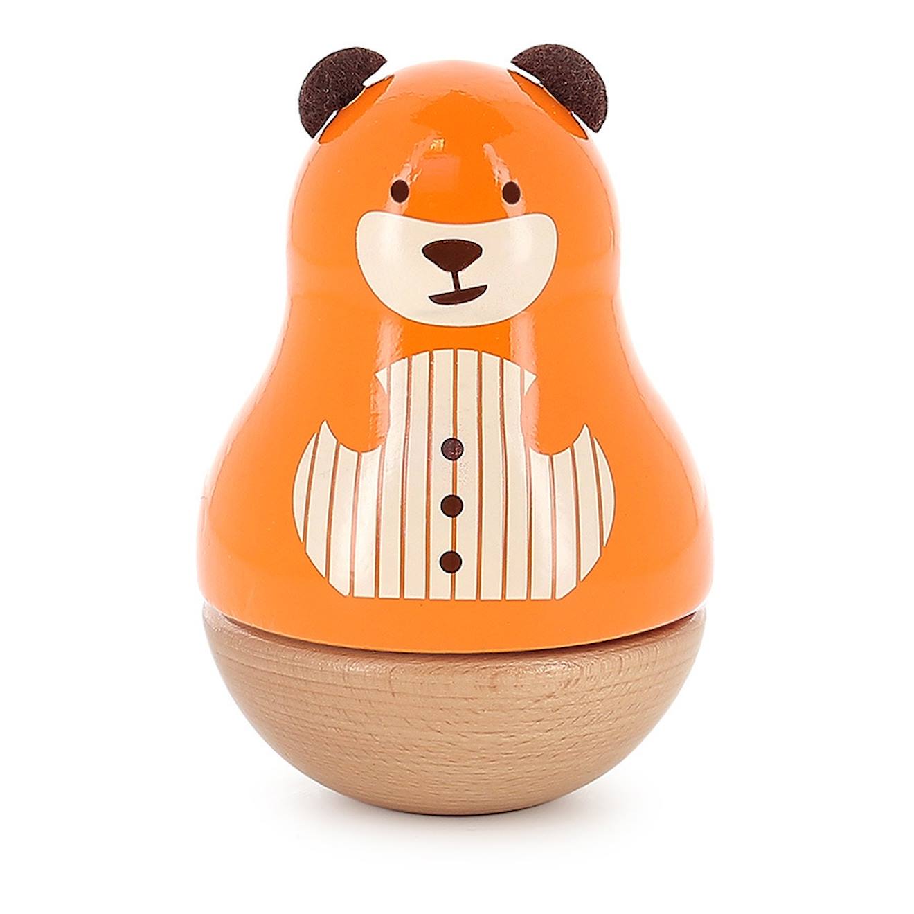 Boîte à musique marcel l'ours orange