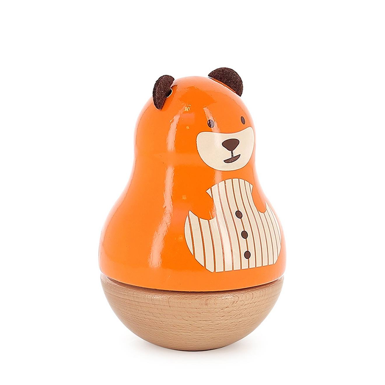 Boîte à musique marcel l'ours orange