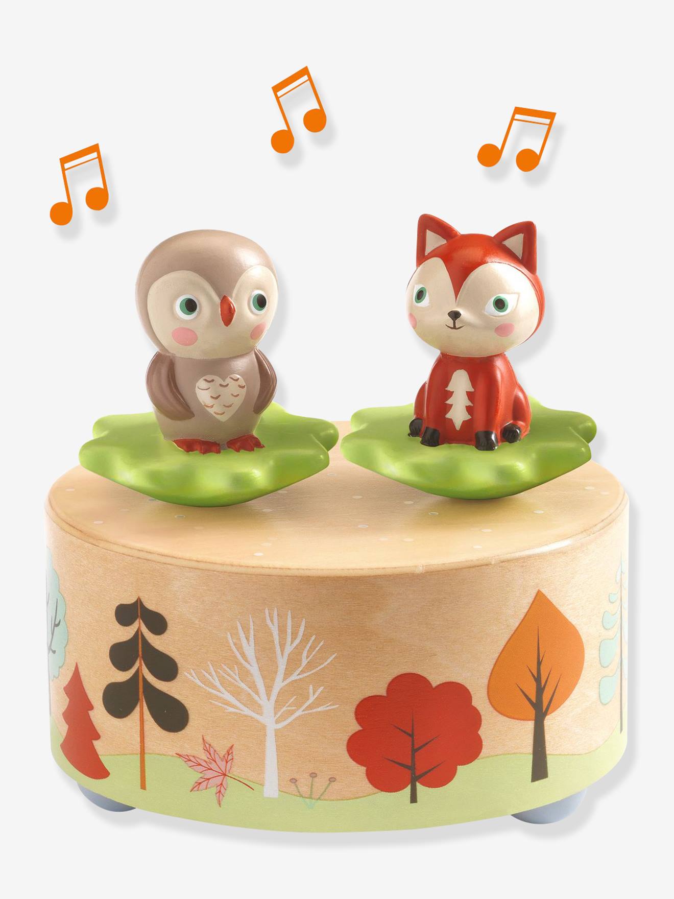 Boîte à musique melody of the woods multicolore