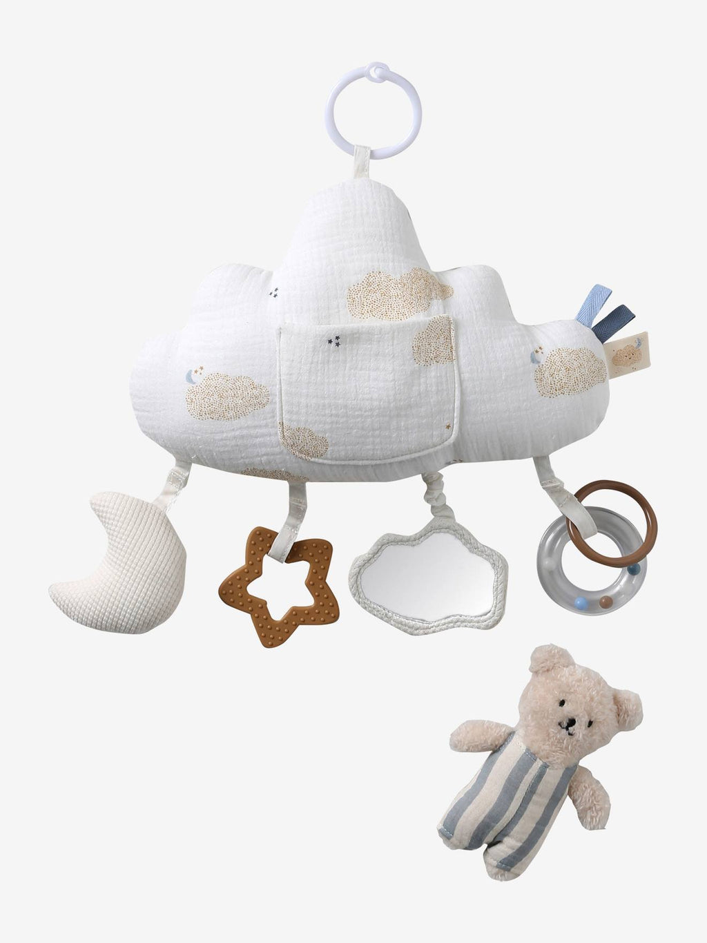 Boîte à musique nuage blanc