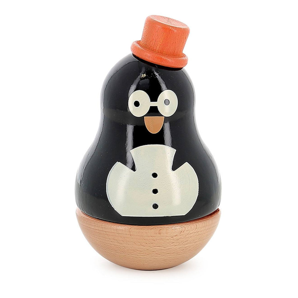 Boîte à musique rené le pingouin noir