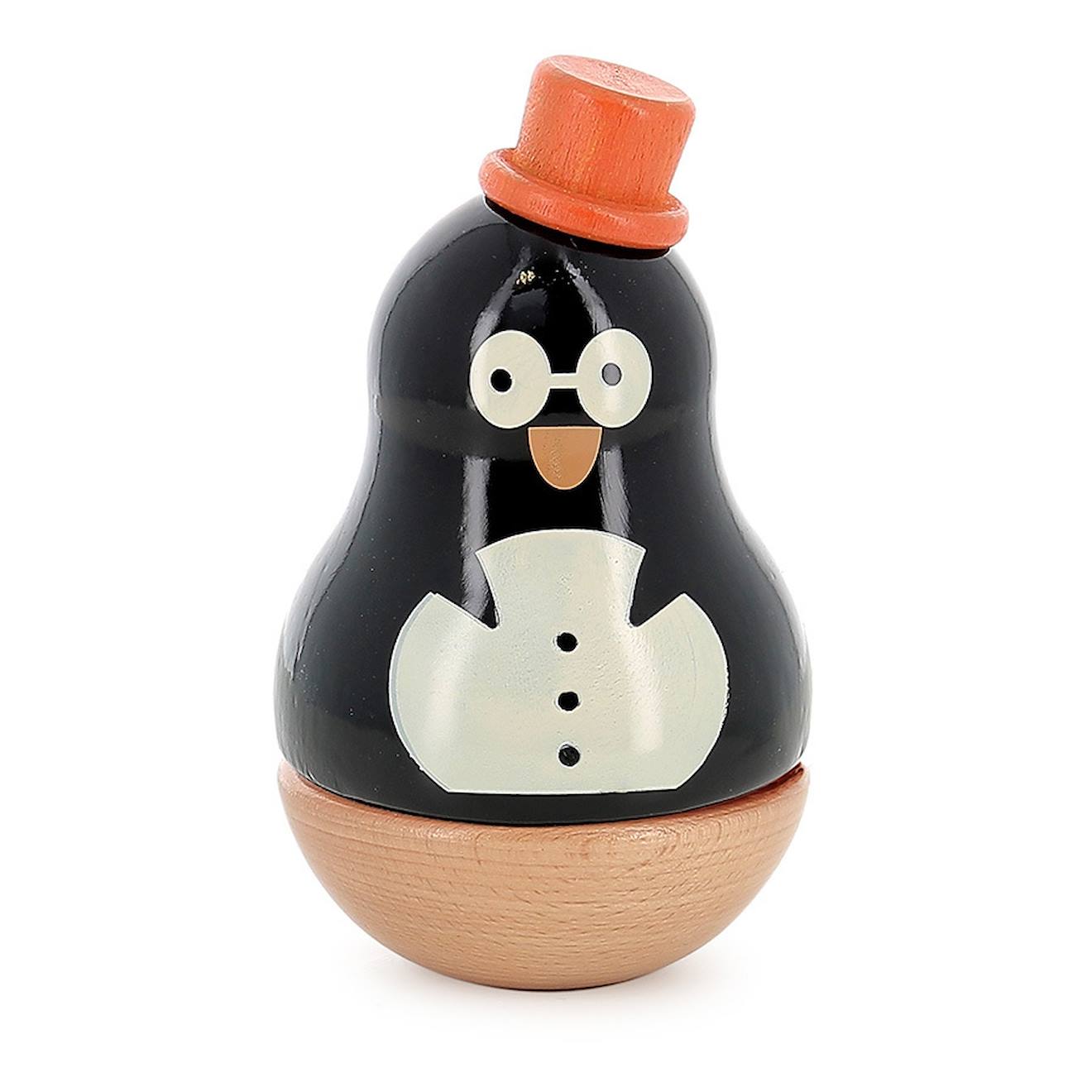 Boîte à musique rené le pingouin noir