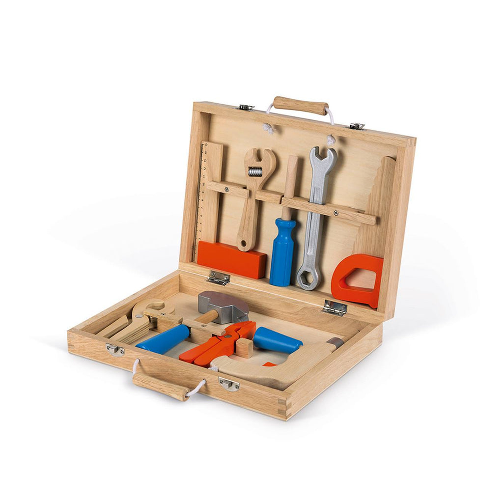 Boîte à outils brico'kids, 9 pièces multicolore