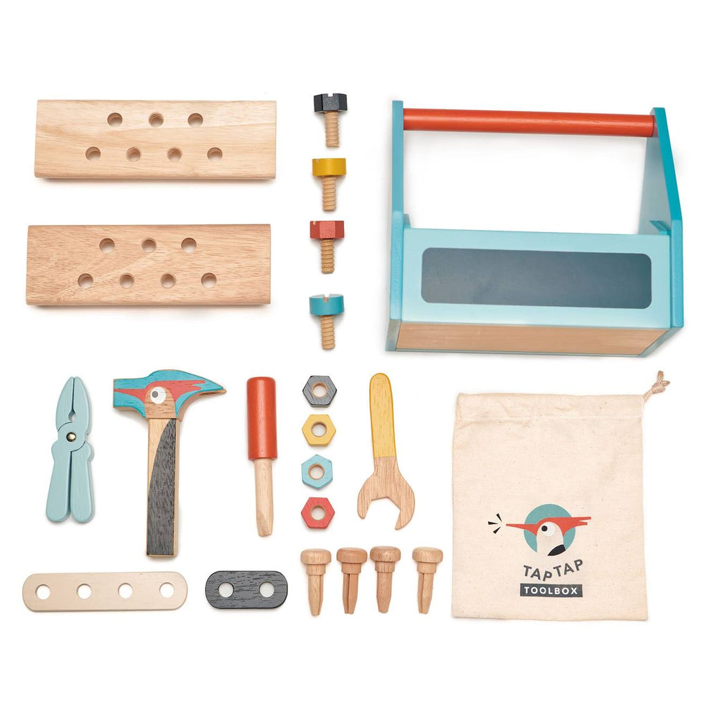 Boîte à outils tap tap bleu
