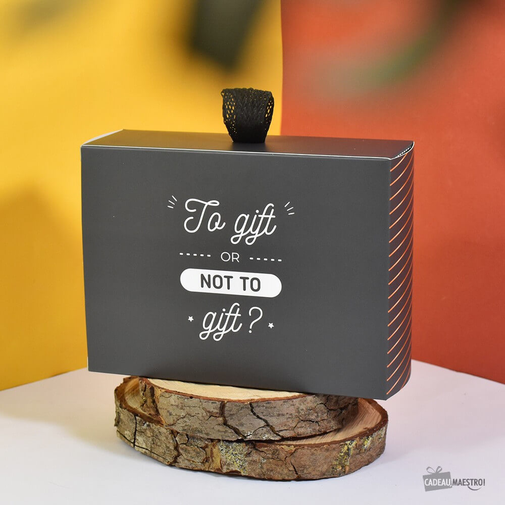 Boîte Cadeau Le Bonheur Taille L - Papier Cadeau