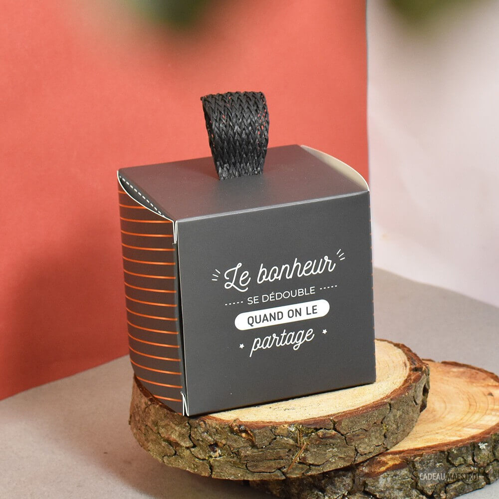 Boîte Cadeau Le Bonheur Taille S - Papier Cadeau