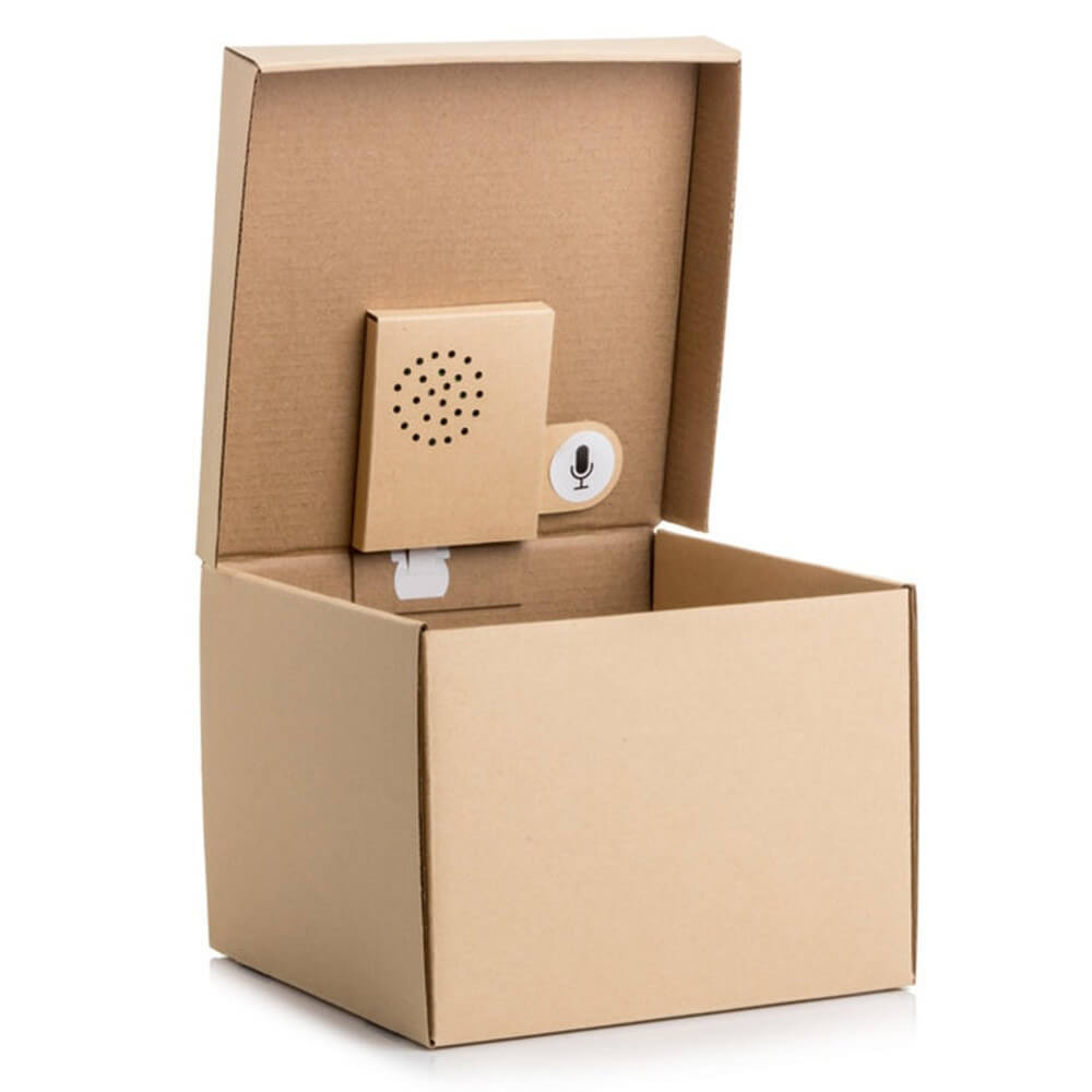 Boîte Cadeau avec Message Vocal Personnalisable - Papier Cadeau Suck Uk