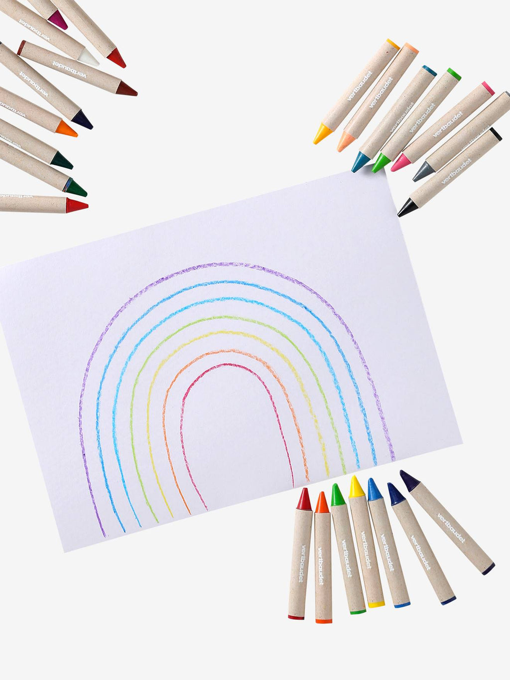 Boîte de 24 crayons de cire multicolore