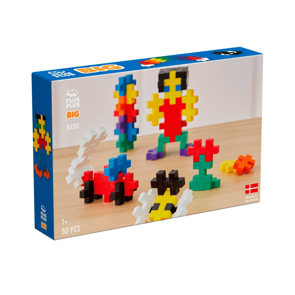 Boîte jeu de construction big 50 pièces basic