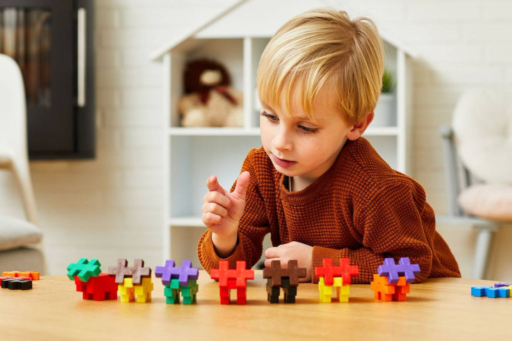 Boîte jeu de construction big 50 pièces basic