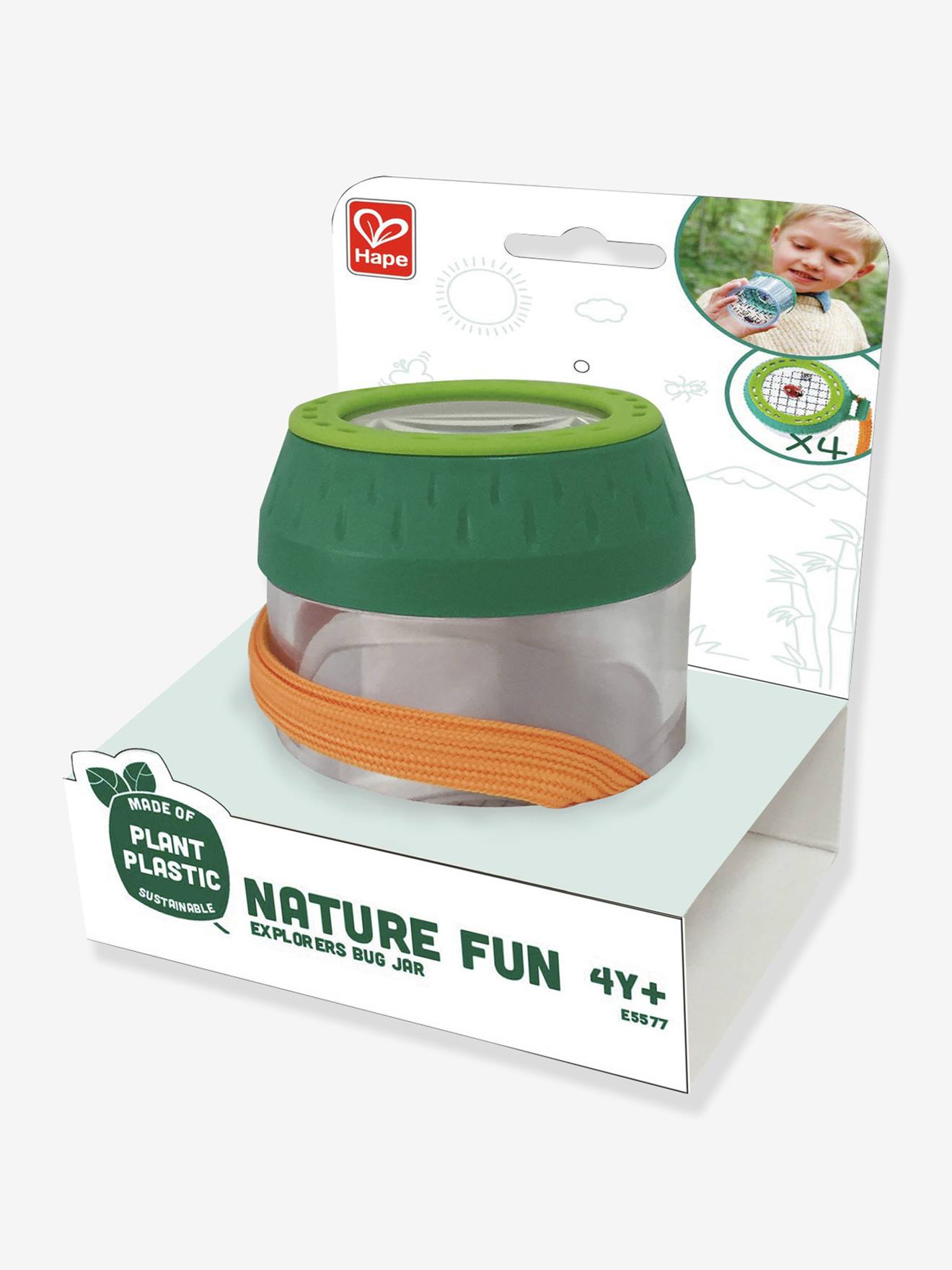 Boîte-loupe à exploration vert