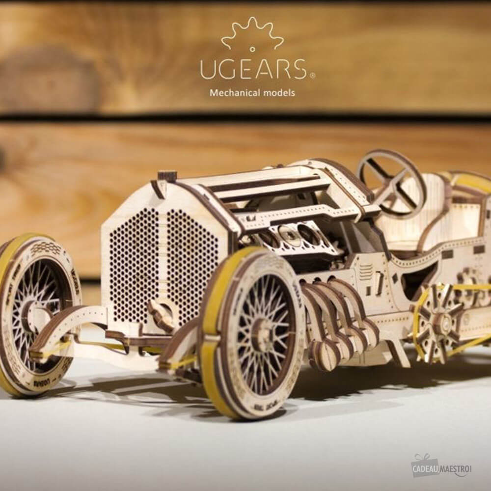 Bolide U-9 Grand Prix en Bois à Monter - Maquette Bois
