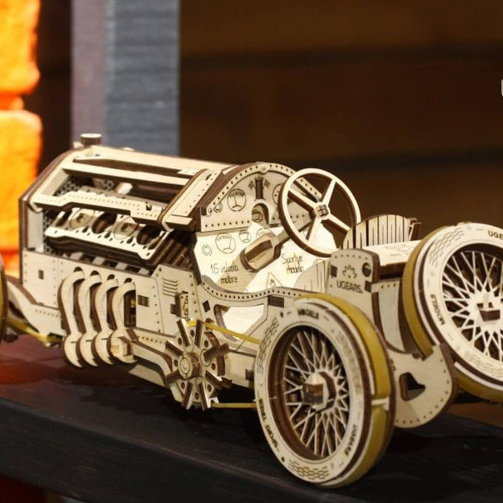 Bolide U-9 Grand Prix en Bois à Monter - Maquette Bois Ugears