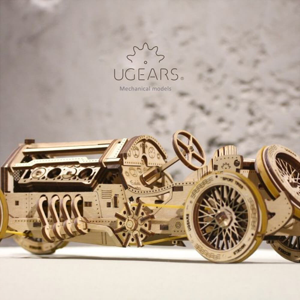Bolide U-9 Grand Prix en Bois à Monter - Maquette Bois Ugears