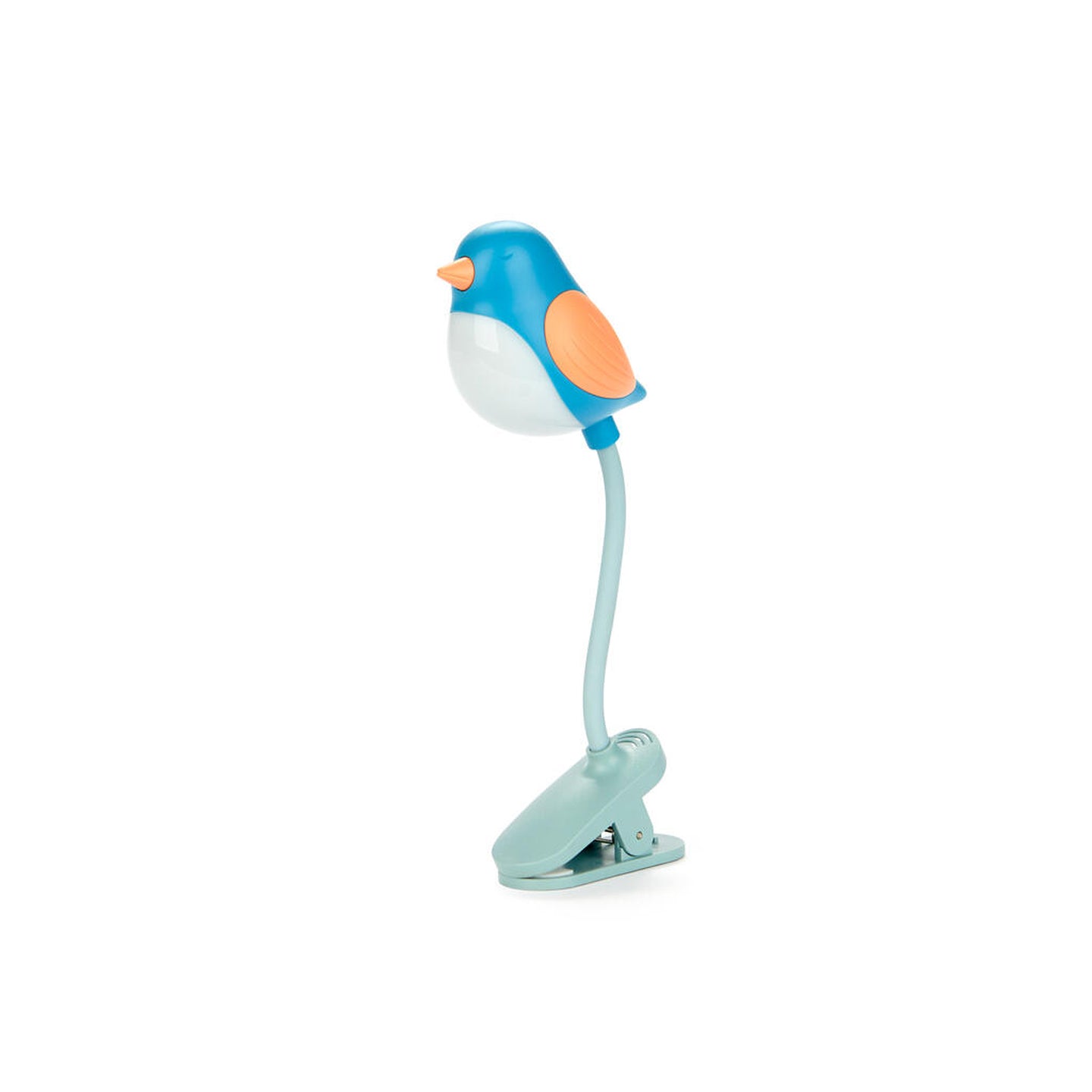 Liseuse Birdie bleue en forme d'oiseau