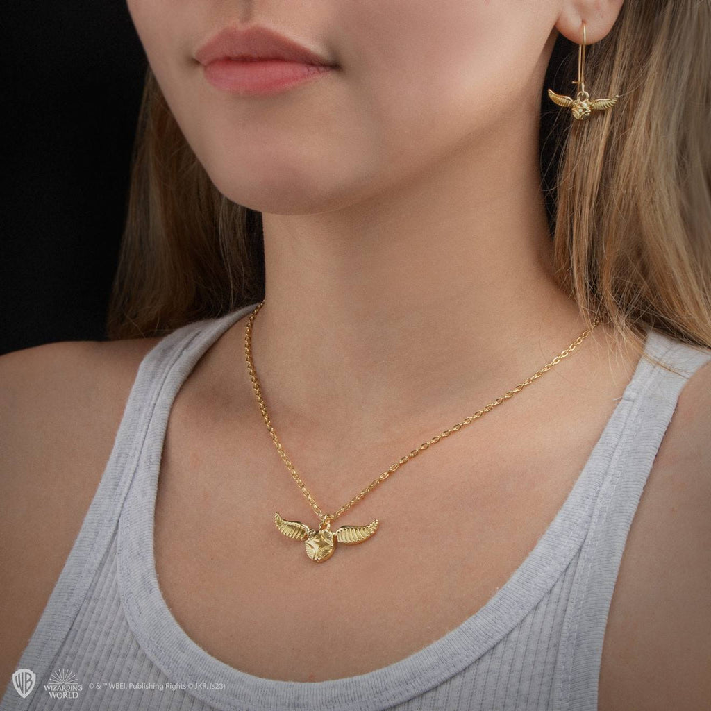 Boucles D'oreilles Vif D'or - Harry Potter Or