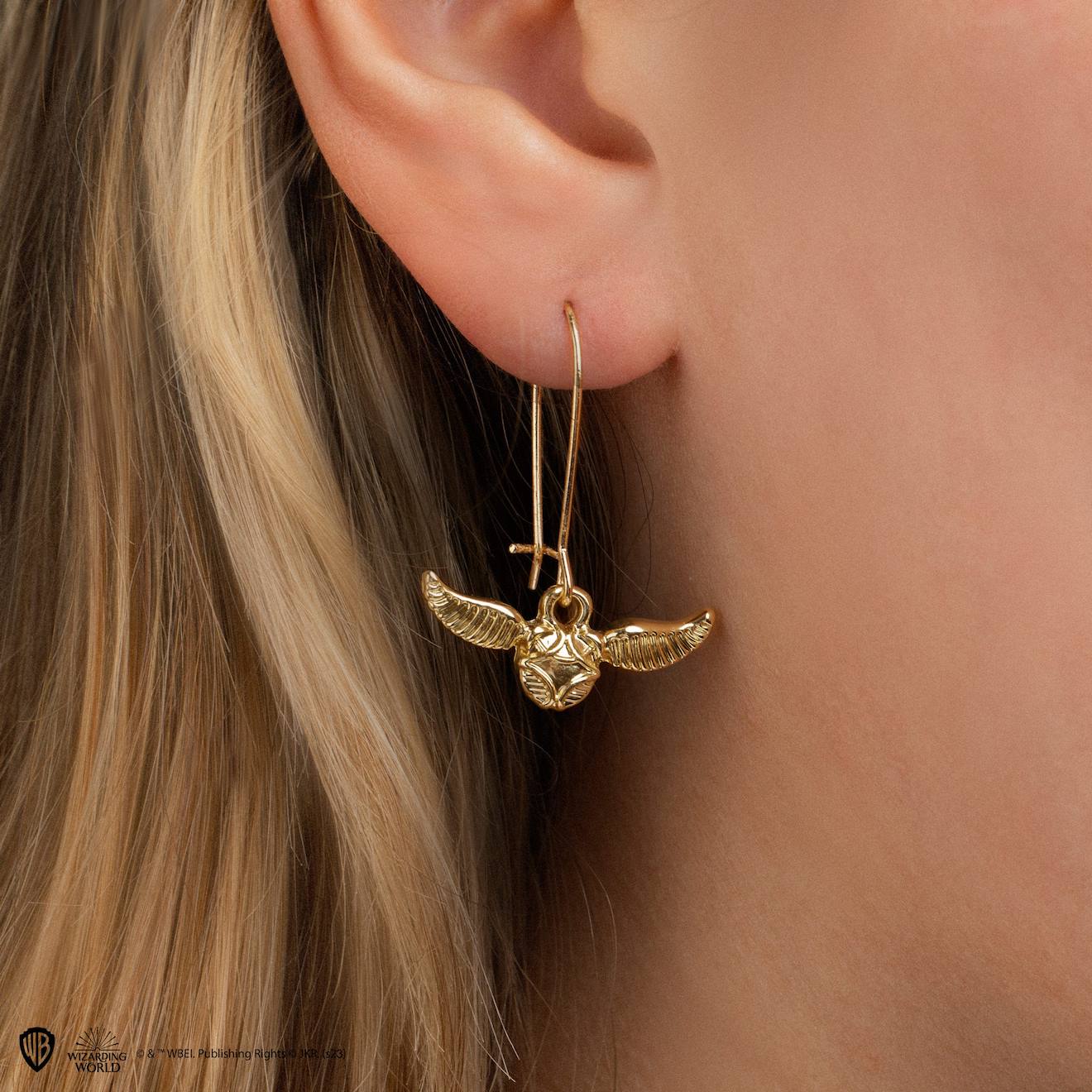 Boucles D'oreilles Vif D'or - Harry Potter Or