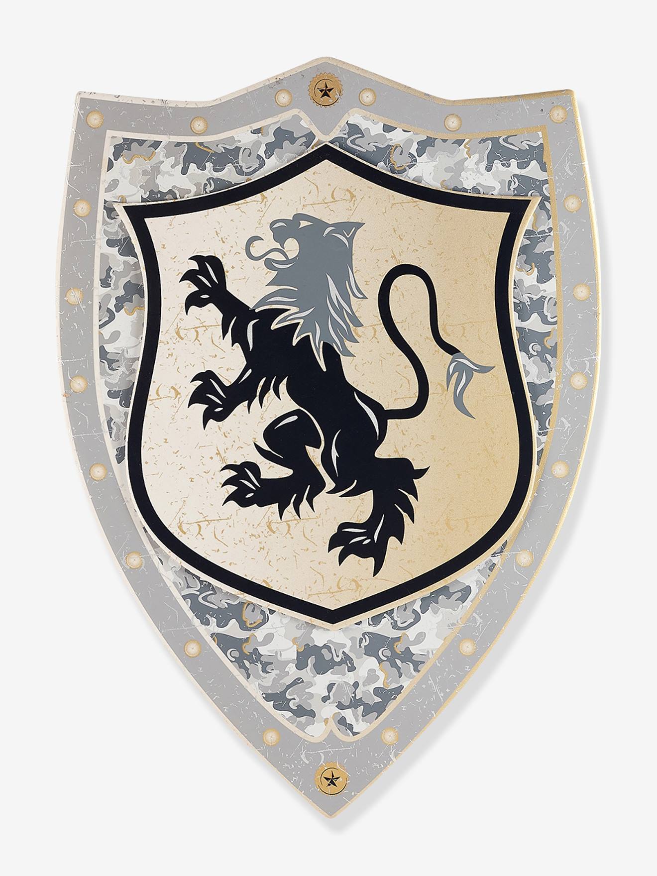 Bouclier chevalier raymond argent