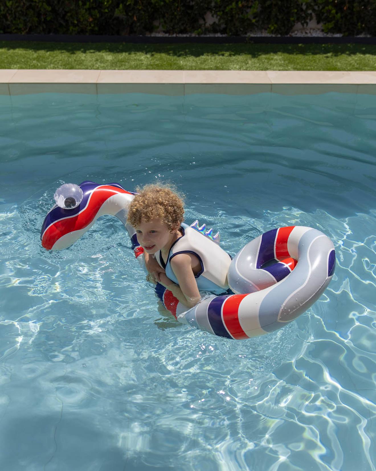 Bouée piscine enfant pvc multicolore