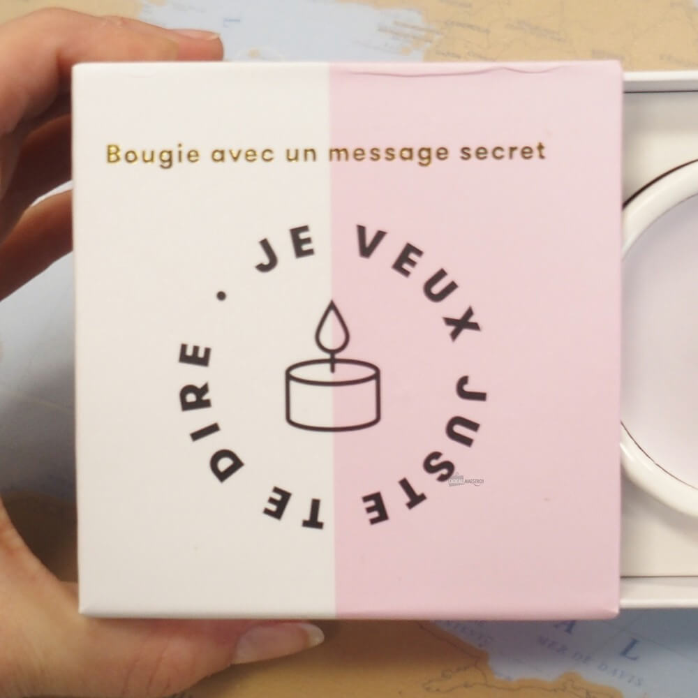 Bougie Message Secret "I'm Flaming Gay" - Bougie Originale CadoMaestro