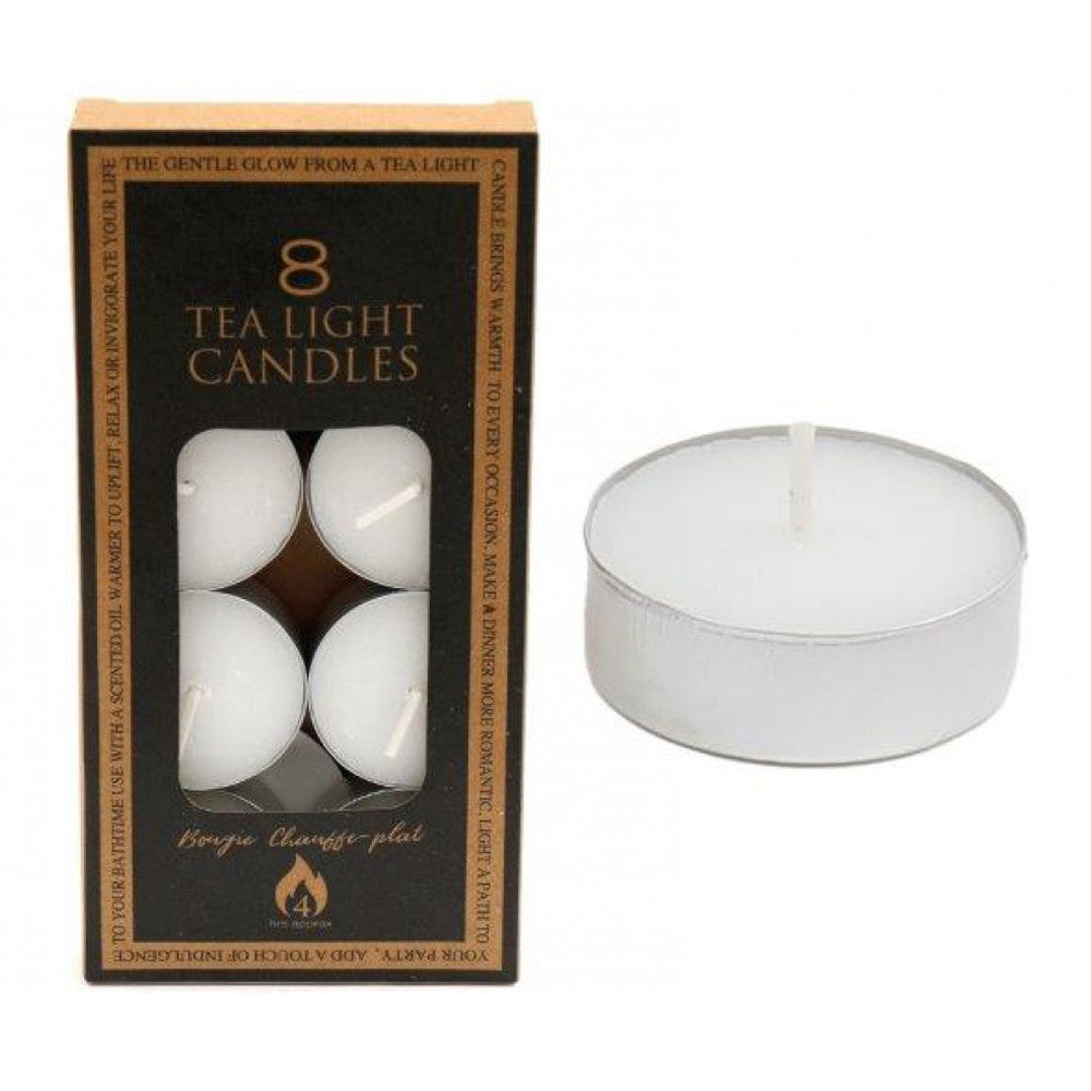 Bougies Chauffe-Plat 4 Heures (x8) - Bougie Originale