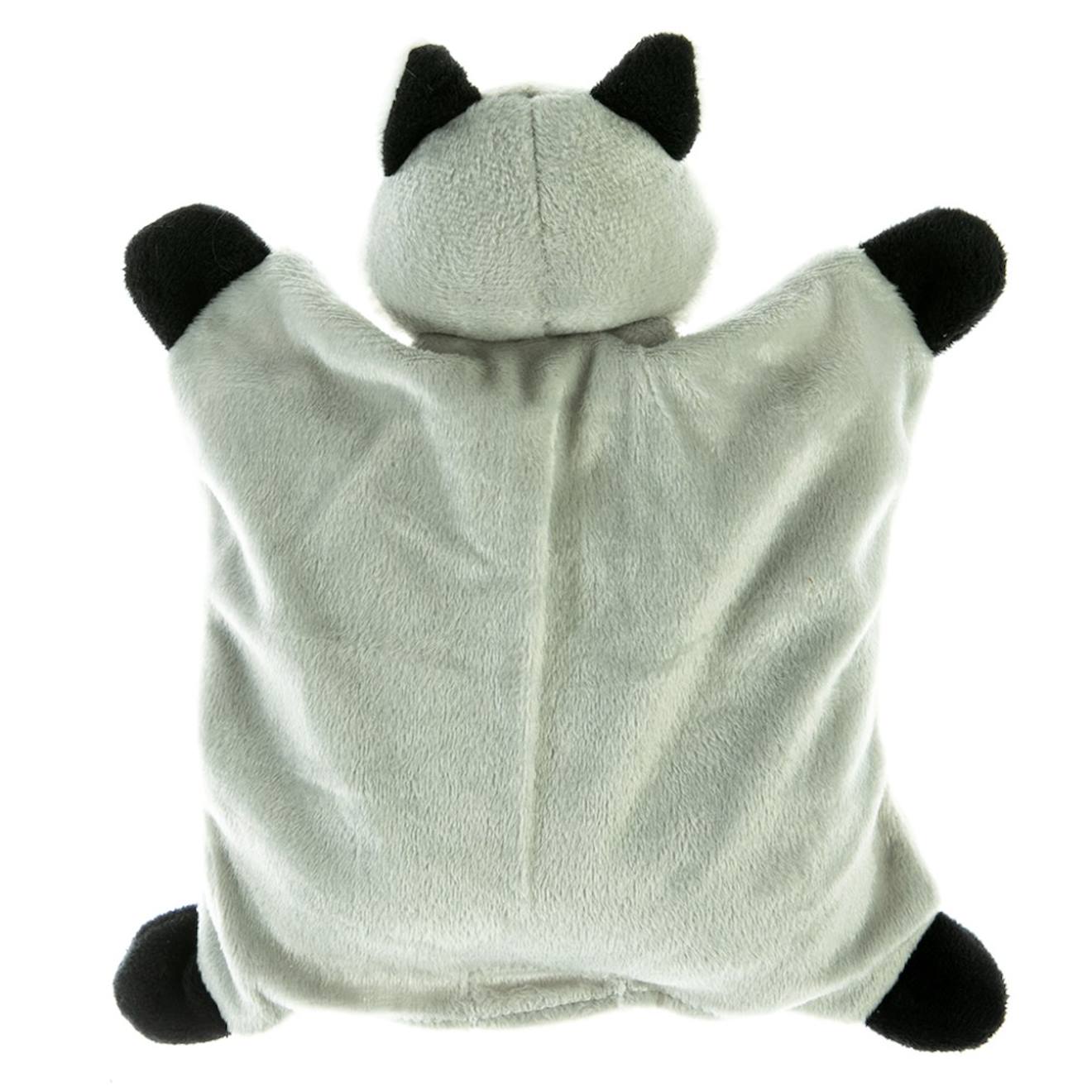 Bouillotte bébé husky gris