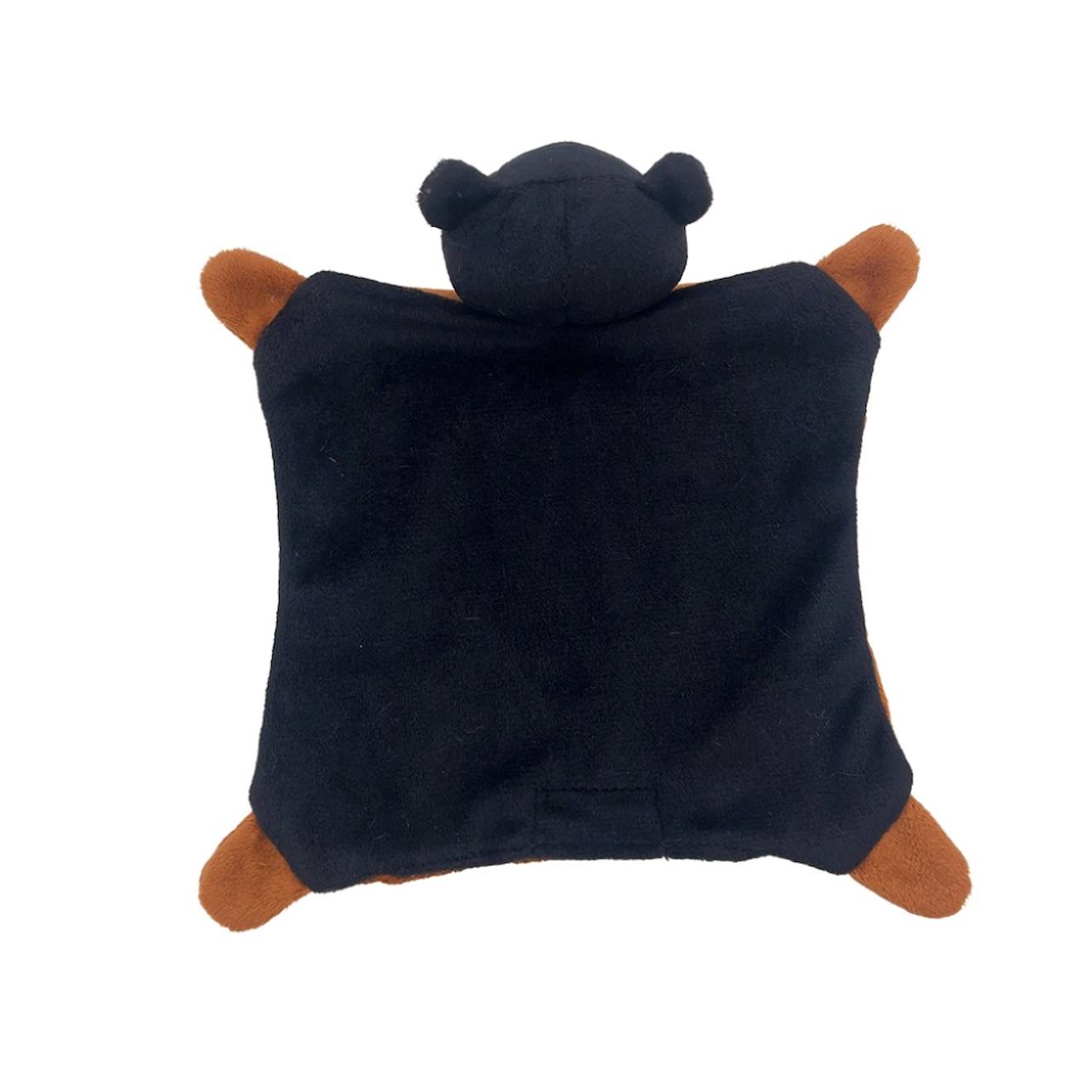 Bouillotte bébé ours noir