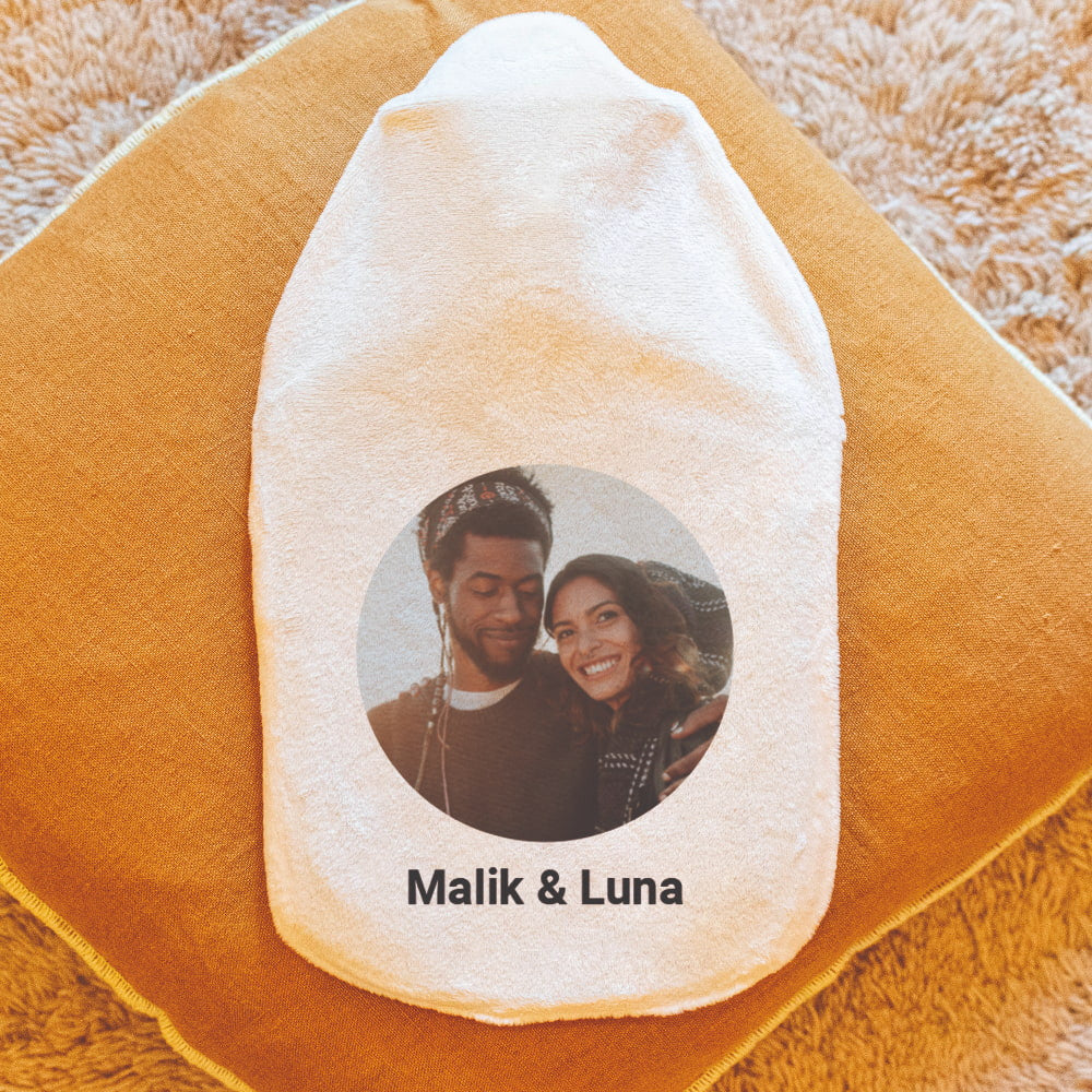 Bouillotte Couple à Personnaliser - Bouillottes Originales