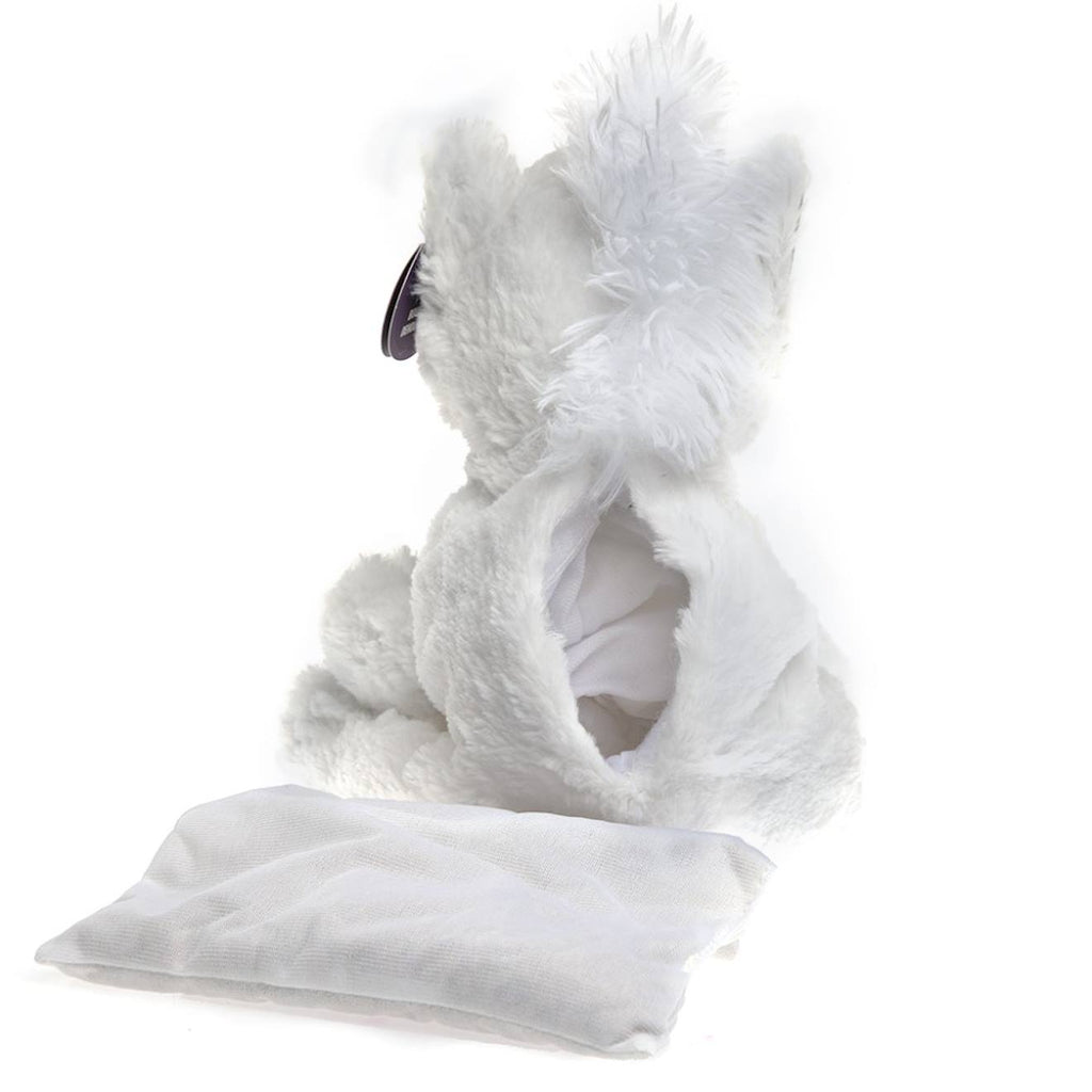 Bouillotte déhoussable licorne blanc