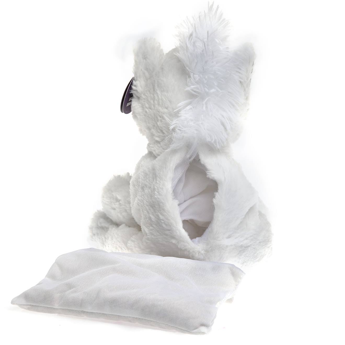 Bouillotte déhoussable licorne blanc