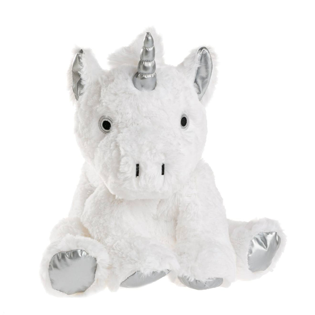 Bouillotte déhoussable licorne blanc
