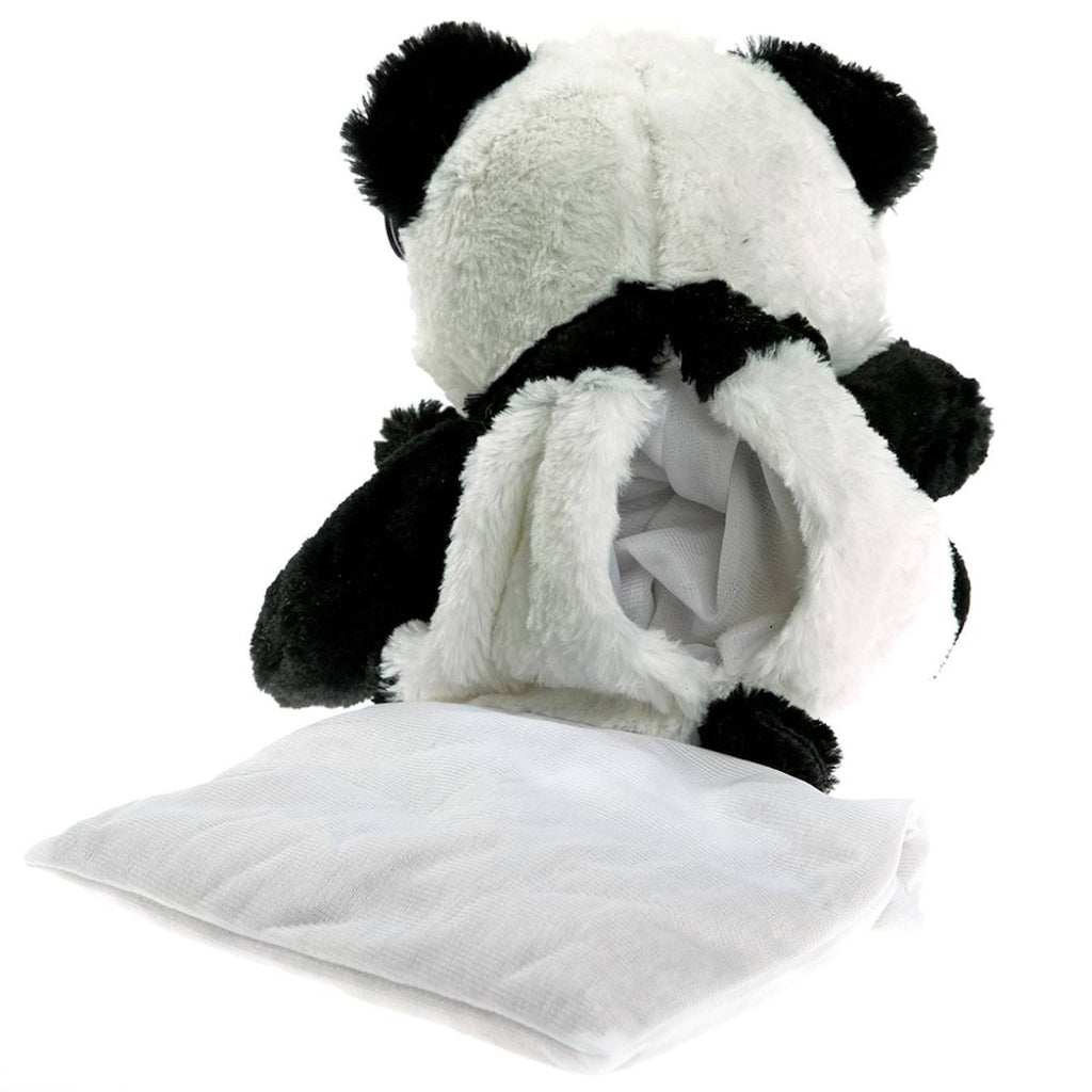 Bouillotte déhoussable panda blanc