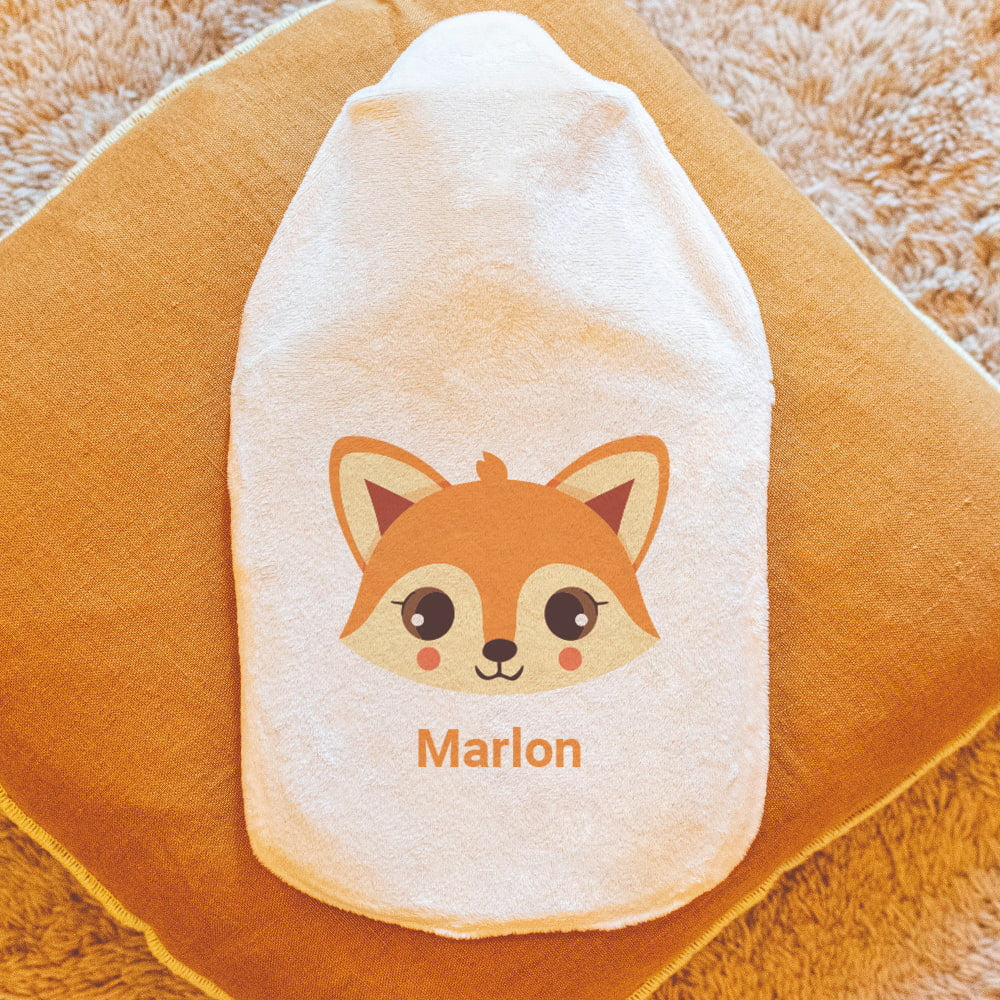 Bouillotte Enfant Renard à Personnaliser - Bouillottes Originales