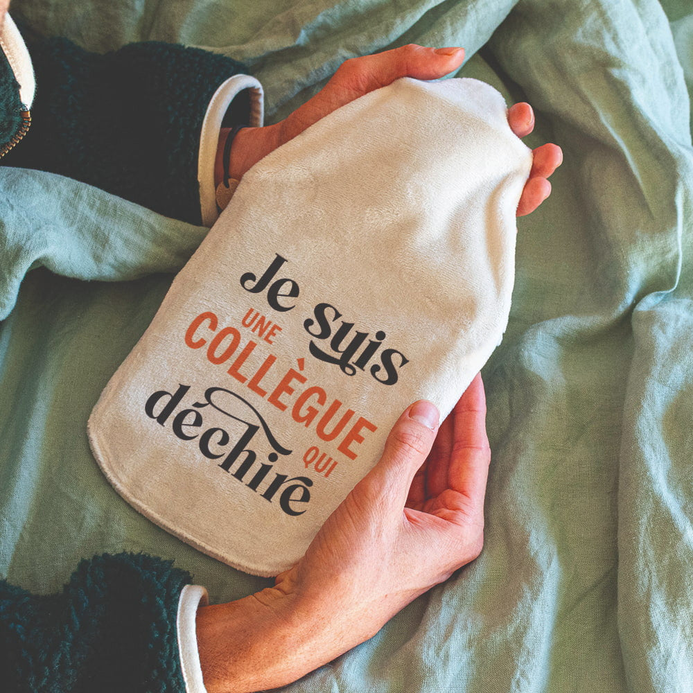 Bouillotte Je déchire à Personnaliser - Bouillottes Originales