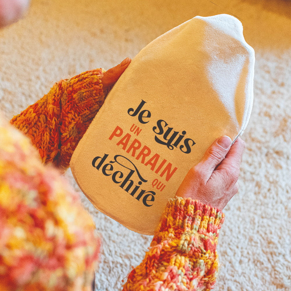 Bouillotte Je déchire à Personnaliser - Bouillottes Originales