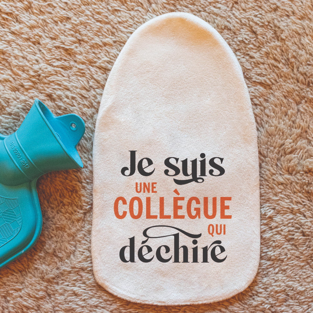 Bouillotte Je déchire à Personnaliser - Bouillottes Originales