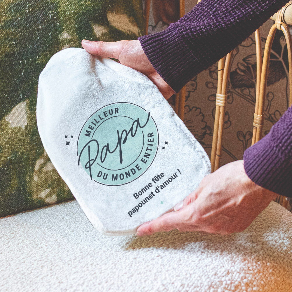 Bouillotte Meilleur Papa à Personnaliser - Bouillottes Originales