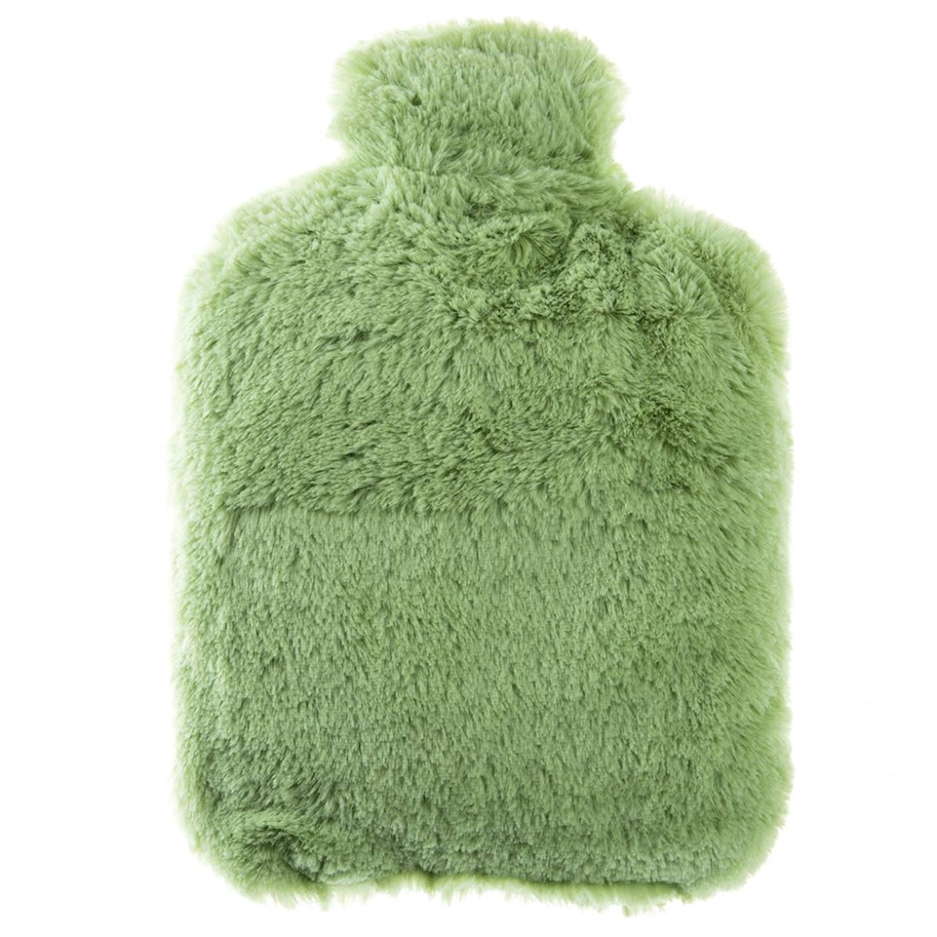 Bouillotte micro-ondes vert pastel vert