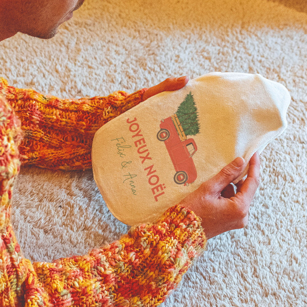 Bouillotte Noël à Personnaliser - Bouillottes Originales