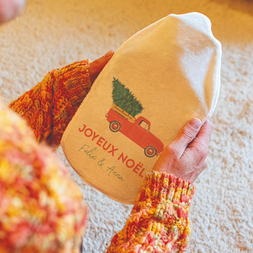 Bouillotte Noël à Personnaliser - Bouillottes Originales