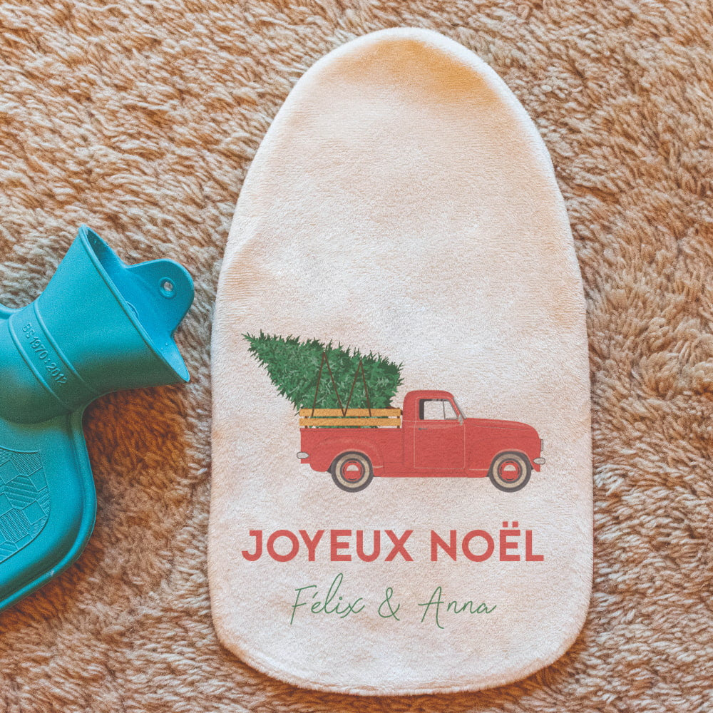 Bouillotte Noël à Personnaliser - Bouillottes Originales