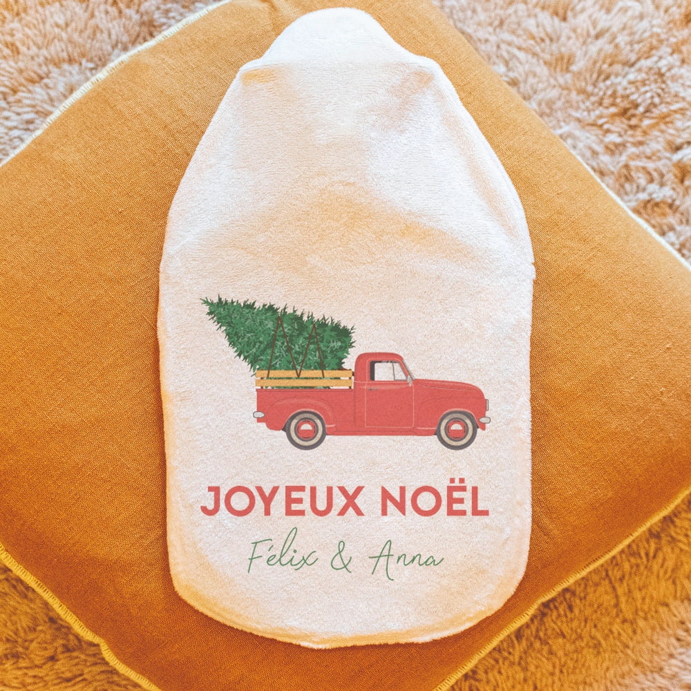 Bouillotte Noël à Personnaliser - Bouillottes Originales