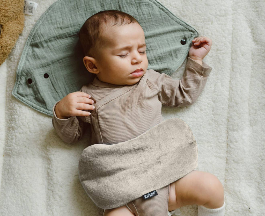 Bouillotte sèche déhoussable aux graines de lin - cookie beige