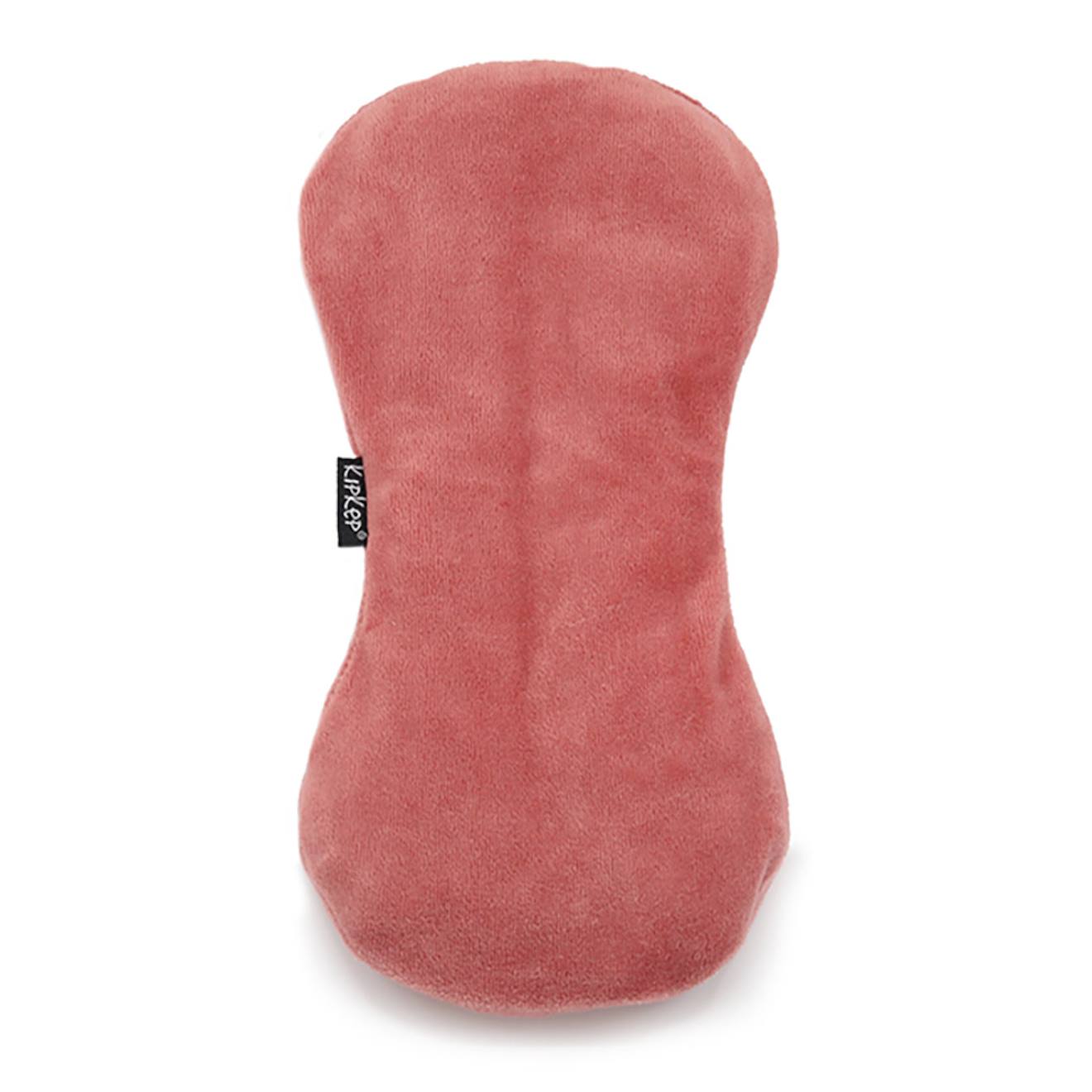 Bouillotte sèche déhoussable aux graines de lin - dusty clay rouge