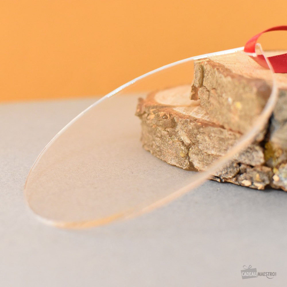 Boule de Noël à Suspendre - Boule de Noël Personnalisée CadoMaestro