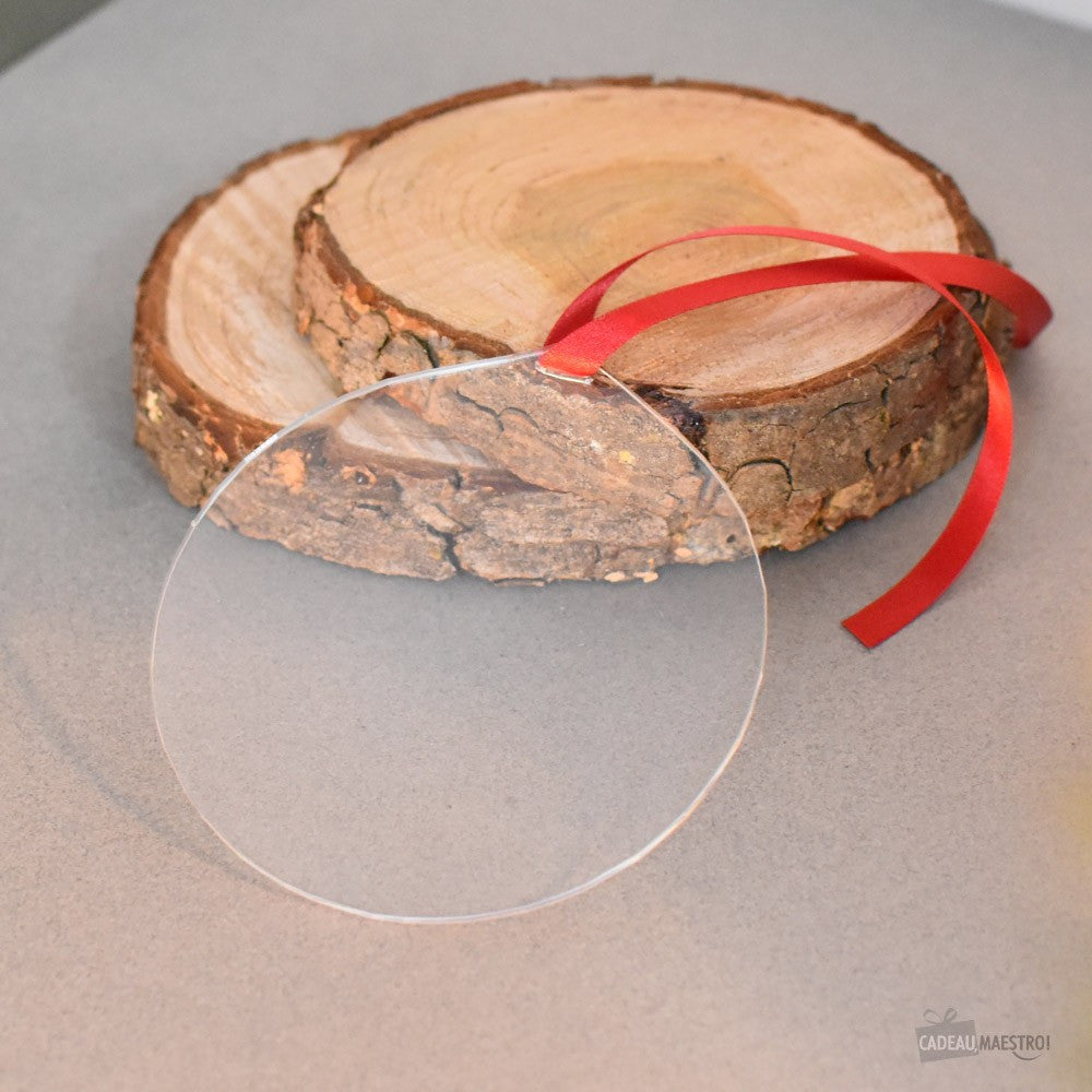 Boule de Noël à Suspendre - Boule de Noël Personnalisée
