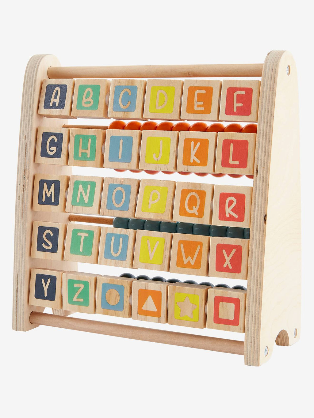 Boulier d'apprentissage en bois FSC multicolore