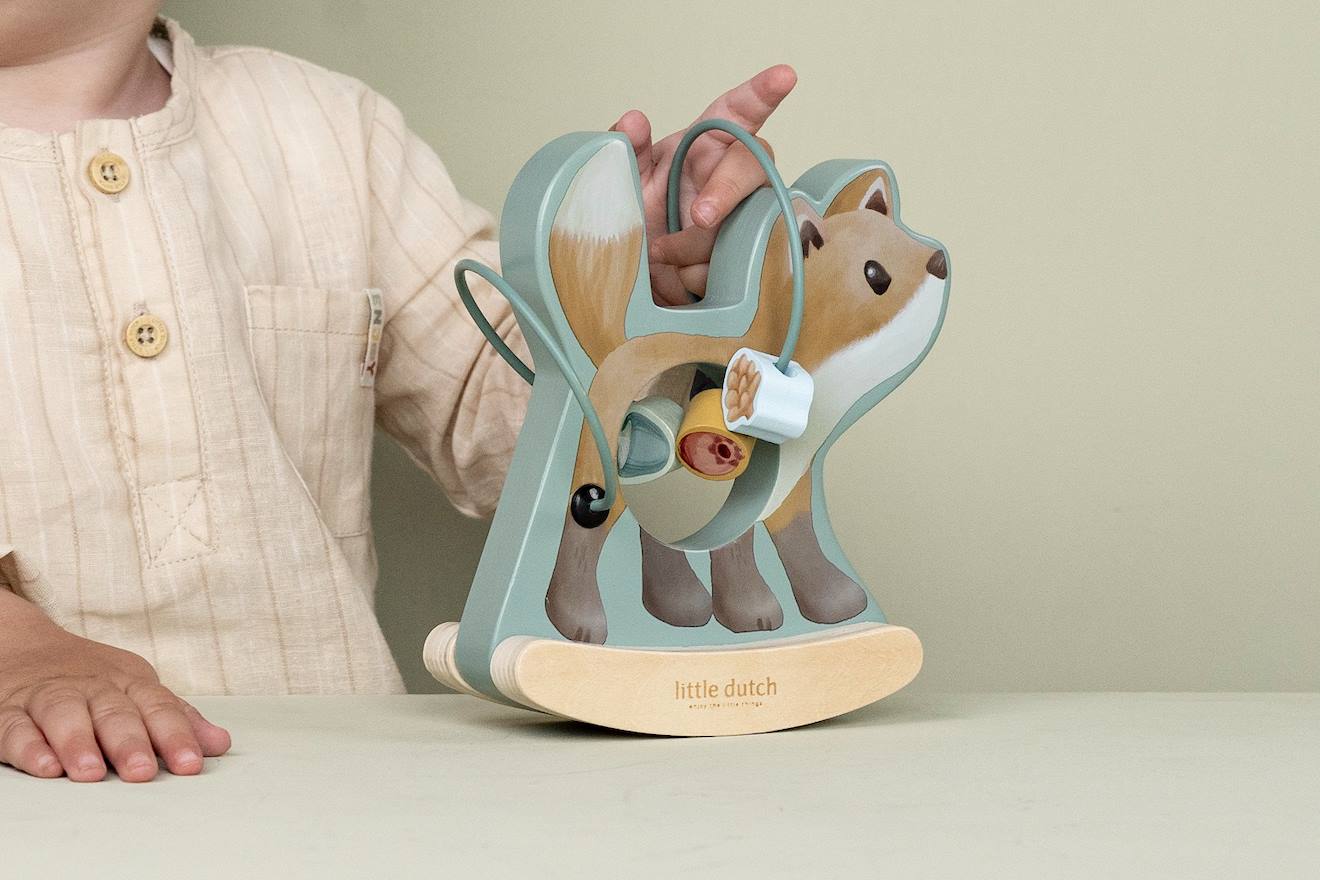 Boulier renard forest friends vert