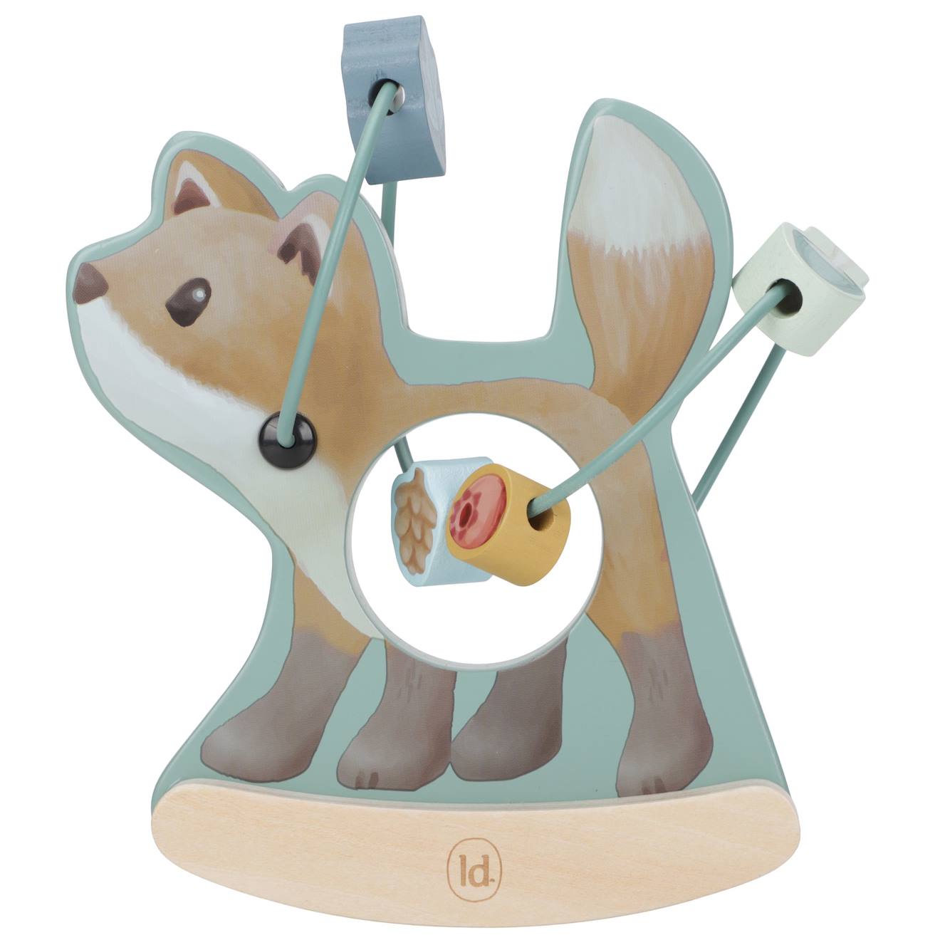 Boulier renard forest friends vert